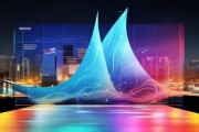 渐变动态商务PPT，现代商务视觉盛宴